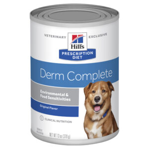 Hills Prescription Diet Canine Derm Complete Environmental & Food Sensitivities 12 x 370g Cans