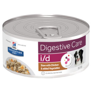 Hills Prescription Diet Canine i/d Digestive Care Chicken & Vegetable Stew 156g x 24 Cans